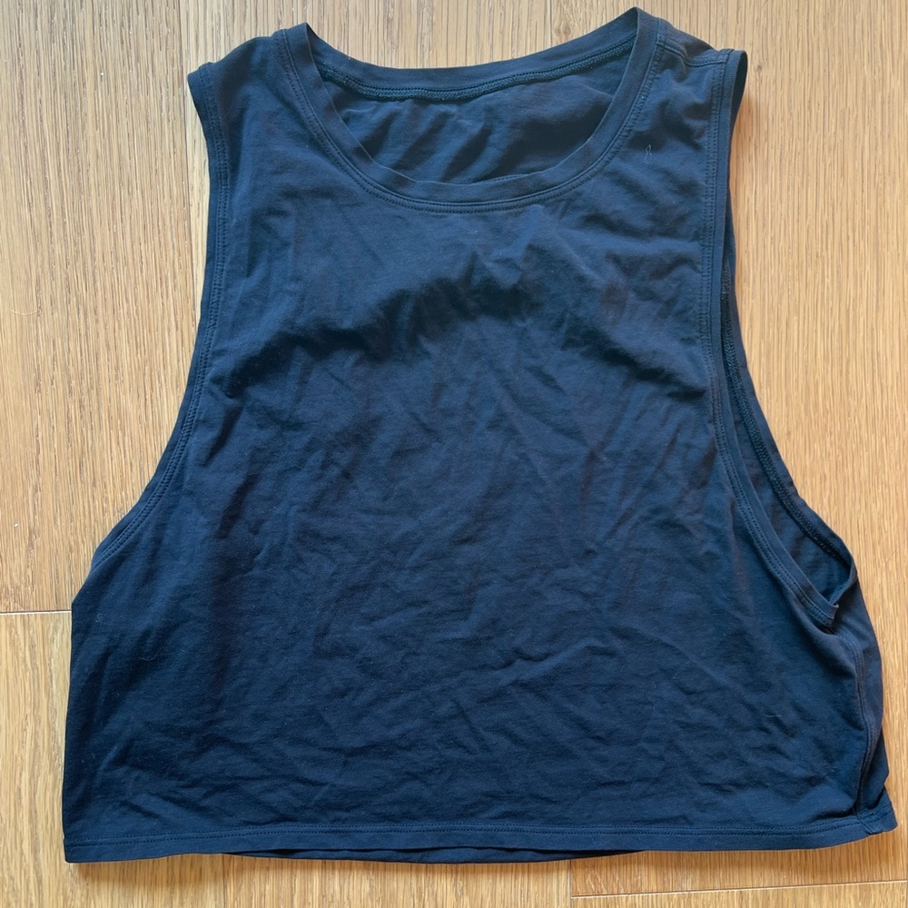 Lululemon Cotton cropped tank